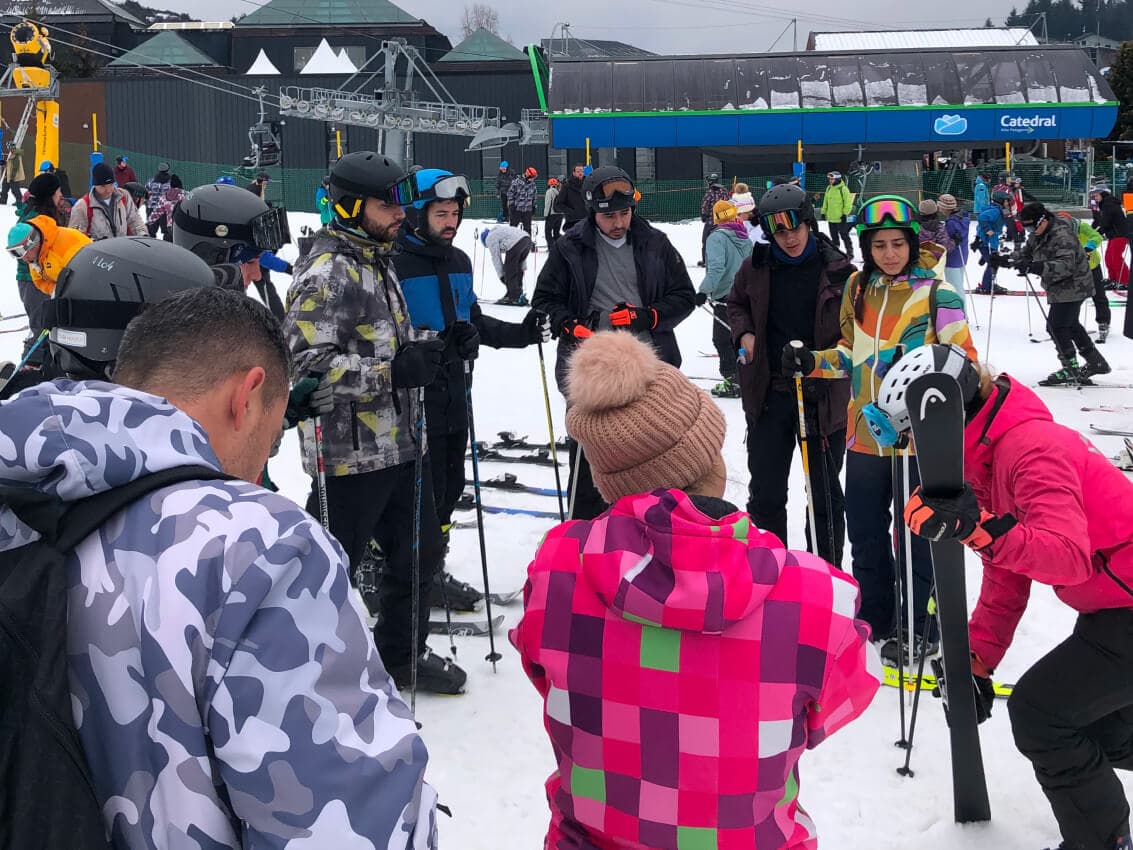 Bautismo Ski - Clase privada 2 a 4 personas